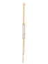 Gold Toned & White AD Studded Wraparound Adjustable Bracelet