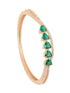 Gold plated Green AD Handcrafted Bracelet for Women & Girls