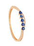 Gold plated Blue AD Handcrafted Bracelet for Women & Girls