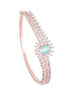 Rose Gold plated Mint AD Handcrafted Bracelet for Women & Girls