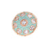 Gold plated Mint AD studded handcrafted adjustable Ring for Women & Girls