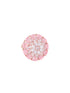 Rose Gold plated Pink AD studded handcrafted adjustable Ring for Women & Girls