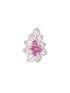 Rose Gold plated Multi AD studded handcrafted adjustable Ring for Women & Girls