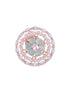 Stunning Pastel Blue Studs Amercan Diamond Studded Rose Gold plated Small Earrings