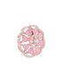 Handcrafted Floral Design Pastel pink studs Rose quartz small earrings Rose gold plated