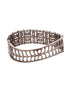Rose Gold & Gun Metal Plated AD Bangle Bracelet