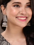 Oxidised Siver Handcrafted Filigree Dome Jhumka Earrings