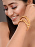 Gold Plated Set of 2 Tiny AD Studded Matching Bangles