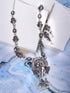 Oxidised Silver Plated & Beaded Lord Ganesha Necklace Jewellery Set