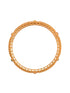 Set Of 6 24 CT Gold Plated Red Stone Studded Handcrafted Bangles For Regular Use