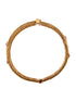 Set Of 2 Gold Plated Multi stone Studded Antique Bangles