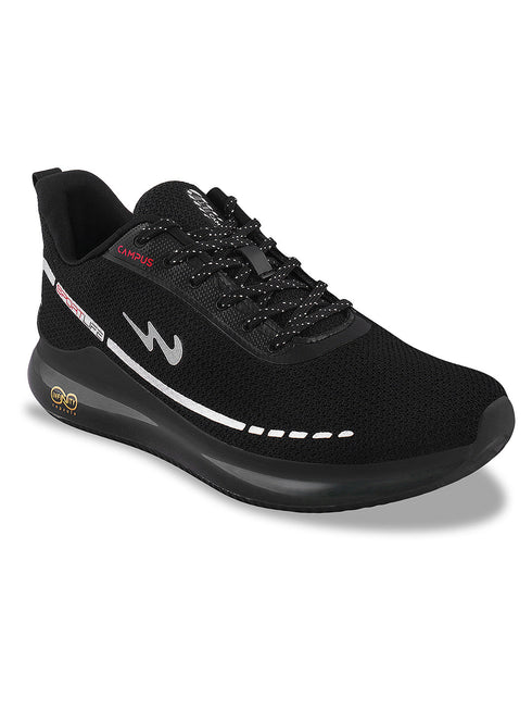 SENSOR Black Men's Running Shoes