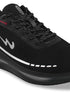 SENSOR Black Men's Running Shoes