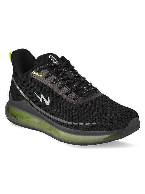 SENSOR Black Men's Running Shoes