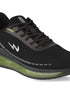 SENSOR Black Men's Running Shoes