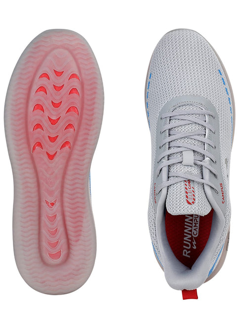 SENSOR Grey Men's Running Shoes