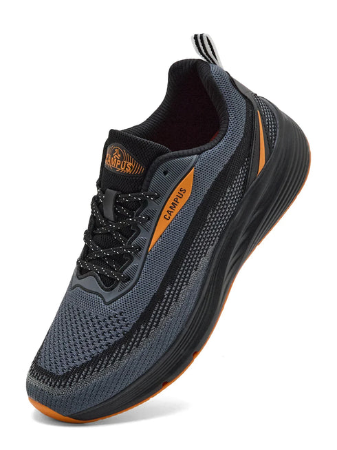 SERLO Black Men's Running Shoes