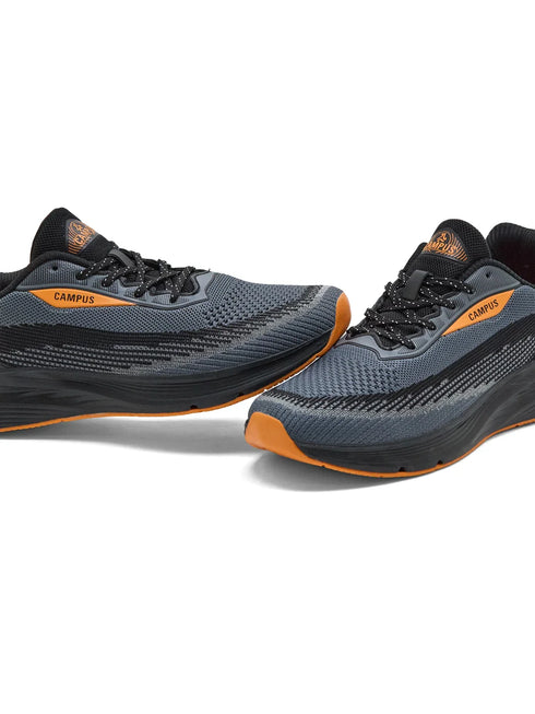 SERLO Black Men's Running Shoes