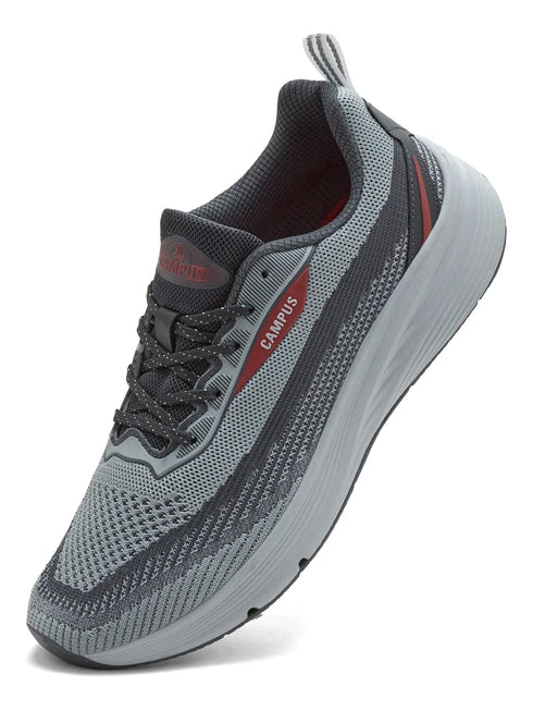 SERLO Grey Men's Running Shoes