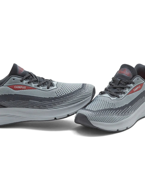 SERLO Grey Men's Running Shoes