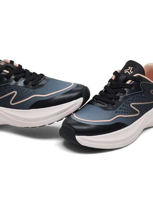 SHEAR Black Women's Running Shoes