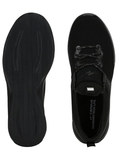 SHERRY Black Women's Walking Shoes