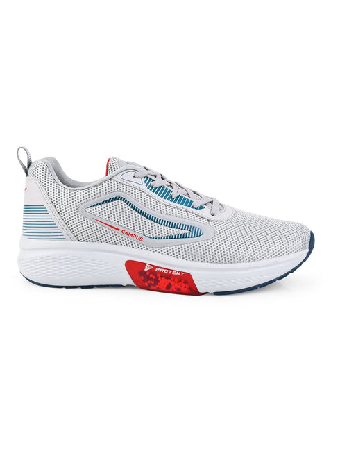 SHOCKERS Grey Men's Running Shoes