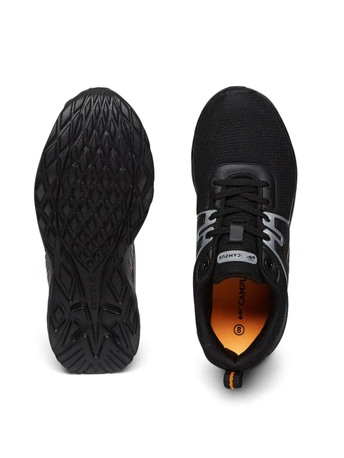 SHOOTER Black Men's Running Shoes