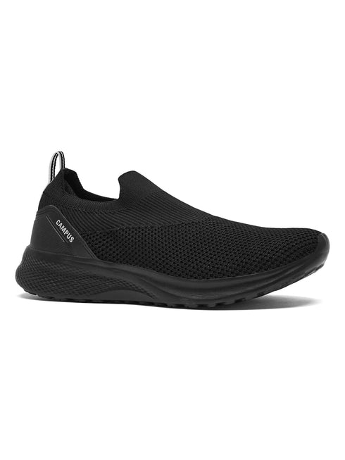 SILTO Black Men's Walking Shoes