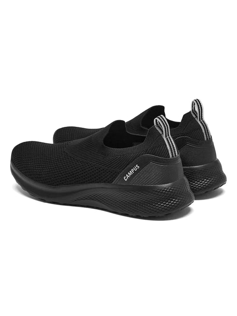 SILTO Black Men's Walking Shoes