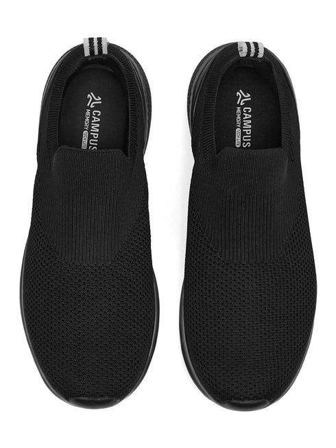 SILTO Black Men's Walking Shoes