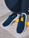 SILTO Blue Men's Walking Shoes