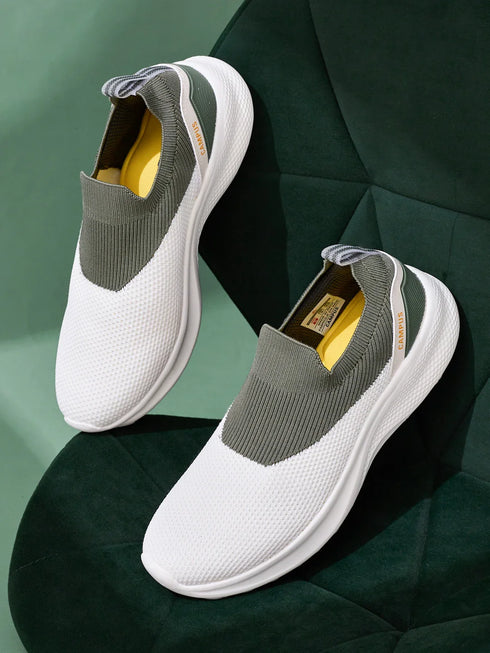 SILTO White Men's Walking Shoes