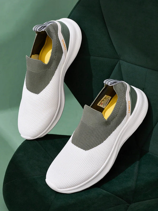 SILTO White Men's Walking Shoes