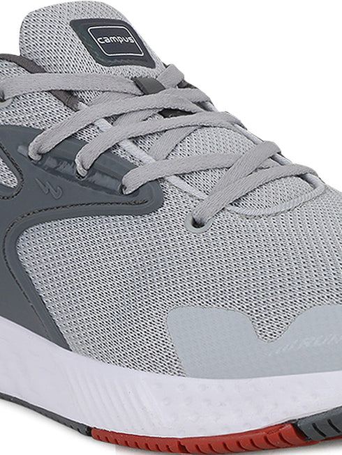 SIMON PRO Grey Men's Running Shoes
