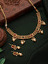 GoldPlated Red & Green AD Studded Jewellery Set