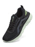 SKEDO Black Men's Running Shoes