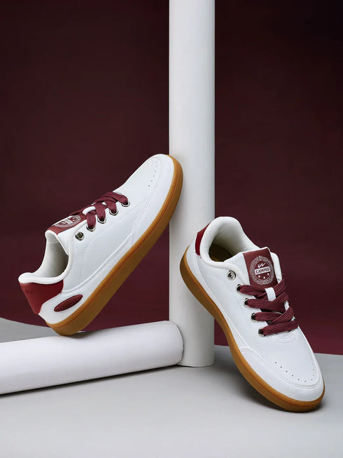 SKILL White Women's Sneakers