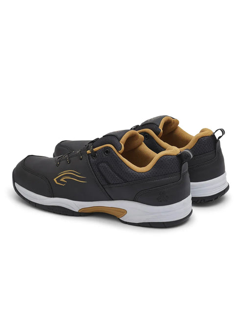 SKY RALLY Black Men's Badminton Shoes