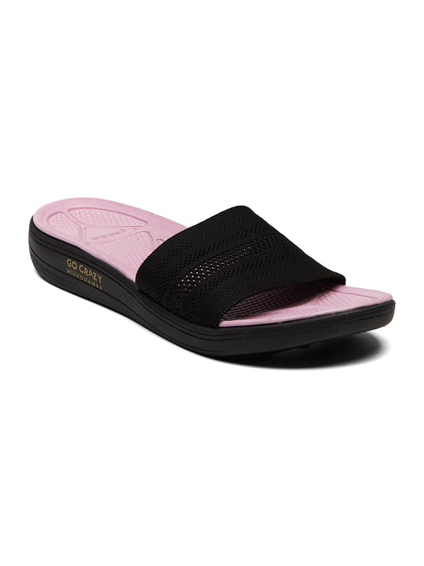 SL-404L Black Women's Slides