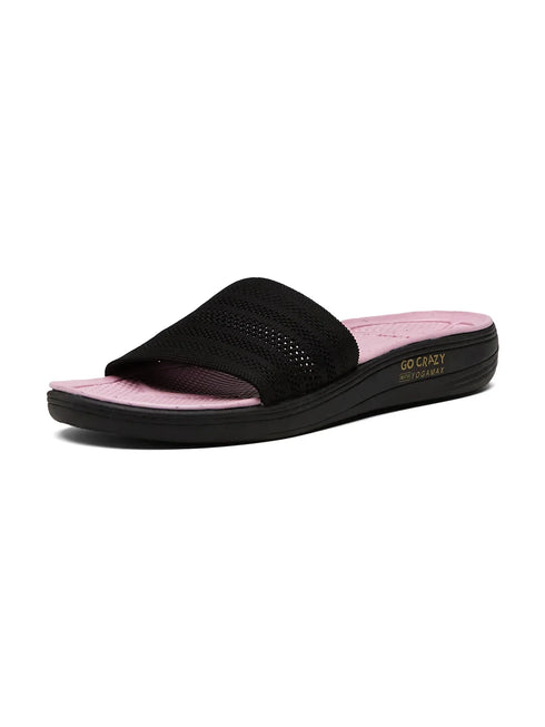 SL-404L Black Women's Slides