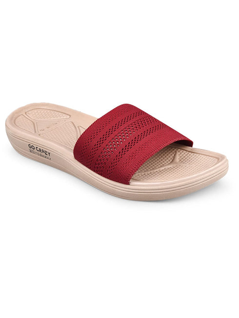 SL-404L-A Red Women's Slides