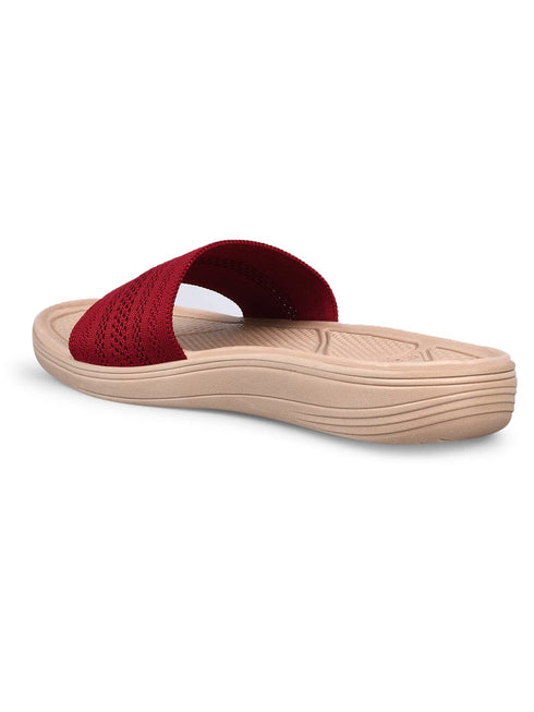 SL-404L-A Red Women's Slides