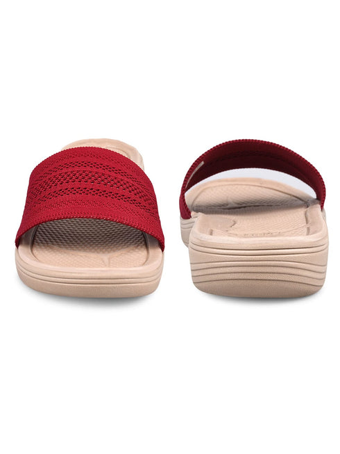 SL-404L-A Red Women's Slides