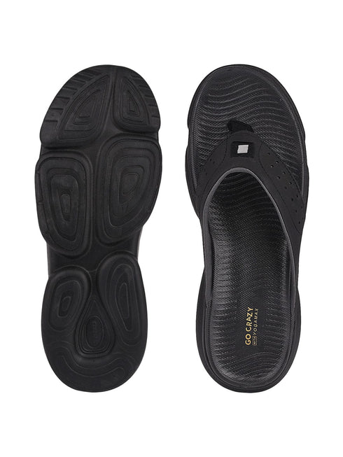 SL-405A Black Men's Flip Flops