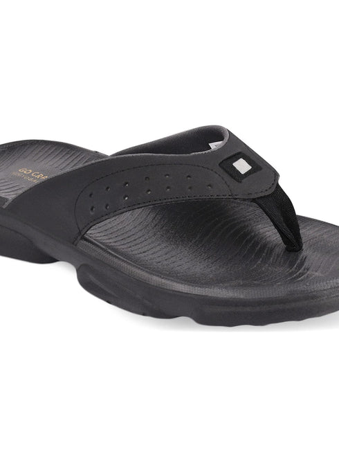 SL-405A Black Men's Flip Flops