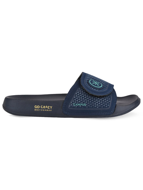 SL-407 Navy Men's Slides