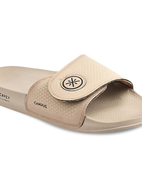 SL-407 Beige Men's Slides