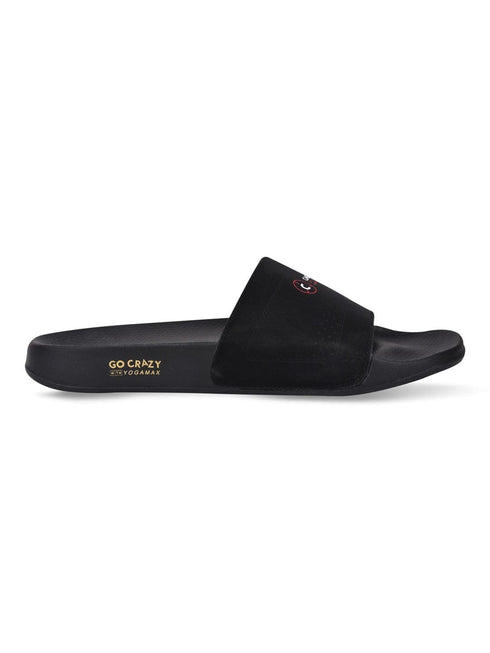 SL-408 Black Men's Slides