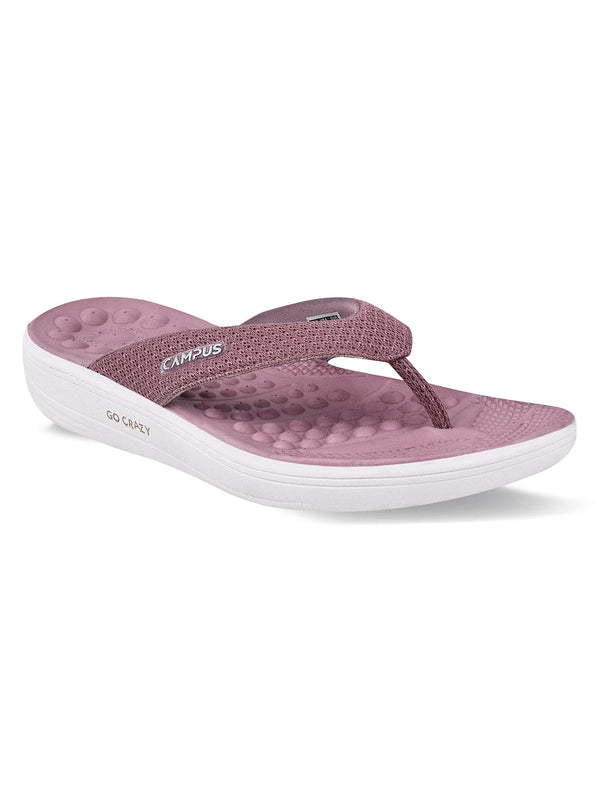 SL-411L-A Mauve Women's Flip Flops